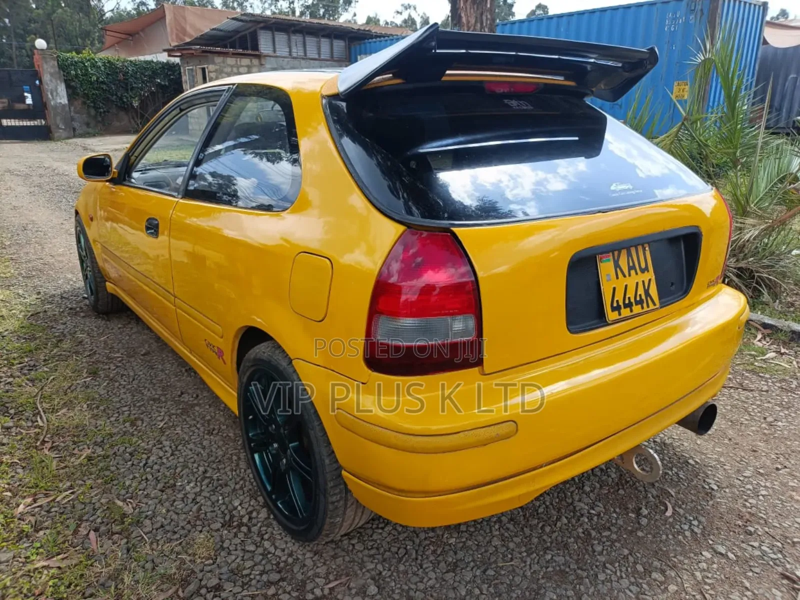 Honda Civic 1998 Yellow