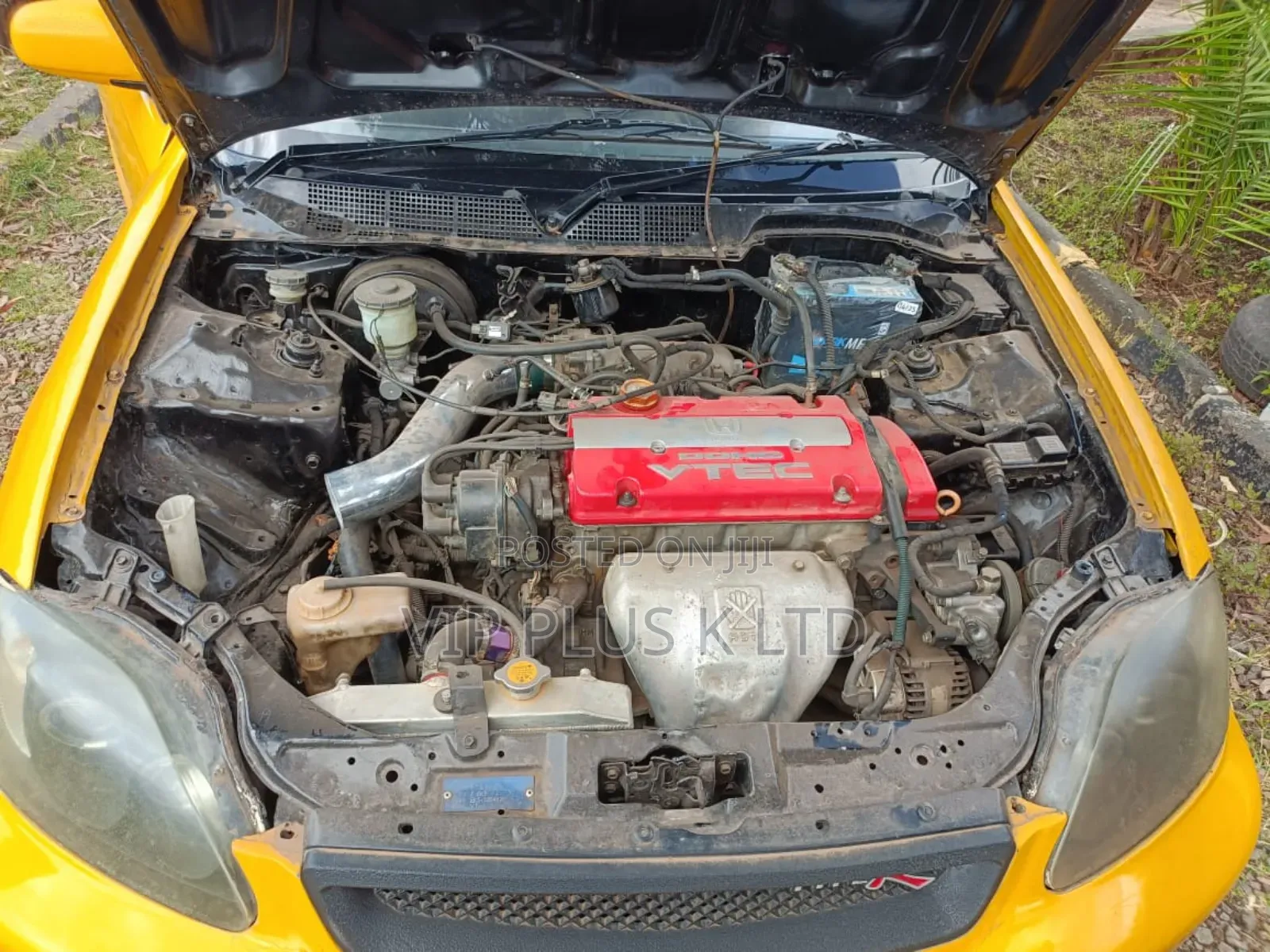 Honda Civic 1998 Yellow
