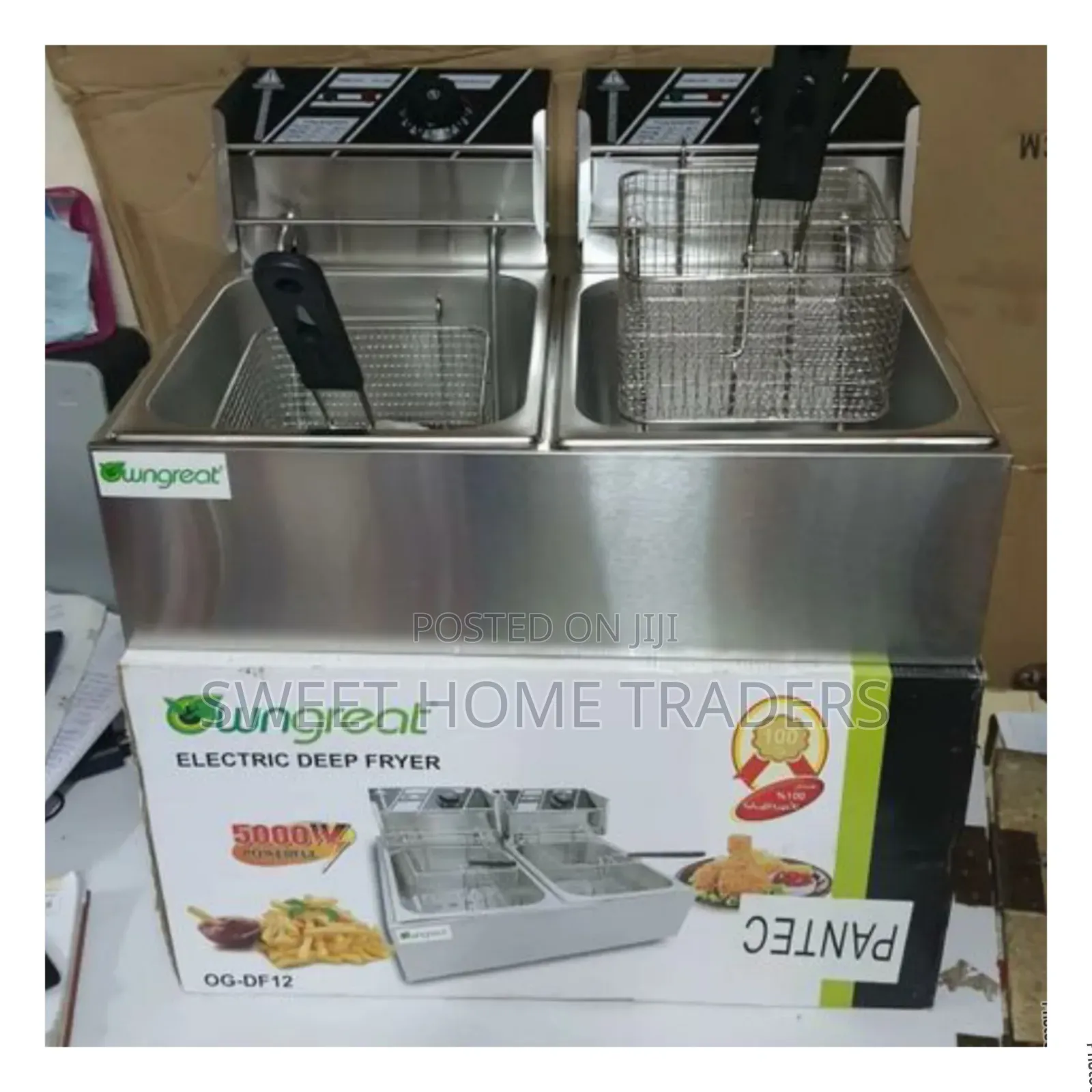Owngreat 12litre Double Deep Fryer*