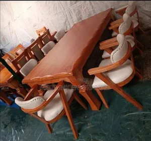 Carmel Back 6-Seater Dinning Table Set