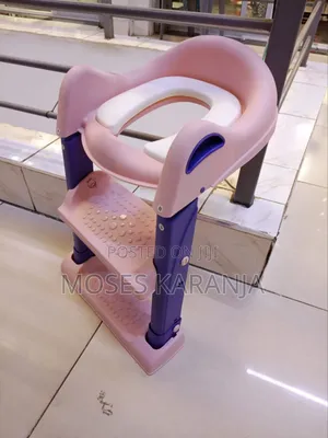 Kids Toilet Training Seat With Ladder – Safe Adjustable