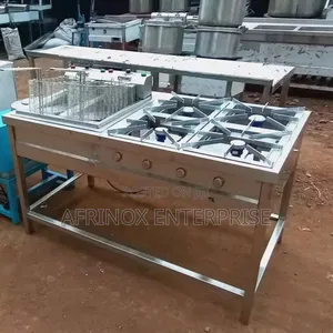 Commercial Cooker, With Deep Fryer Machine