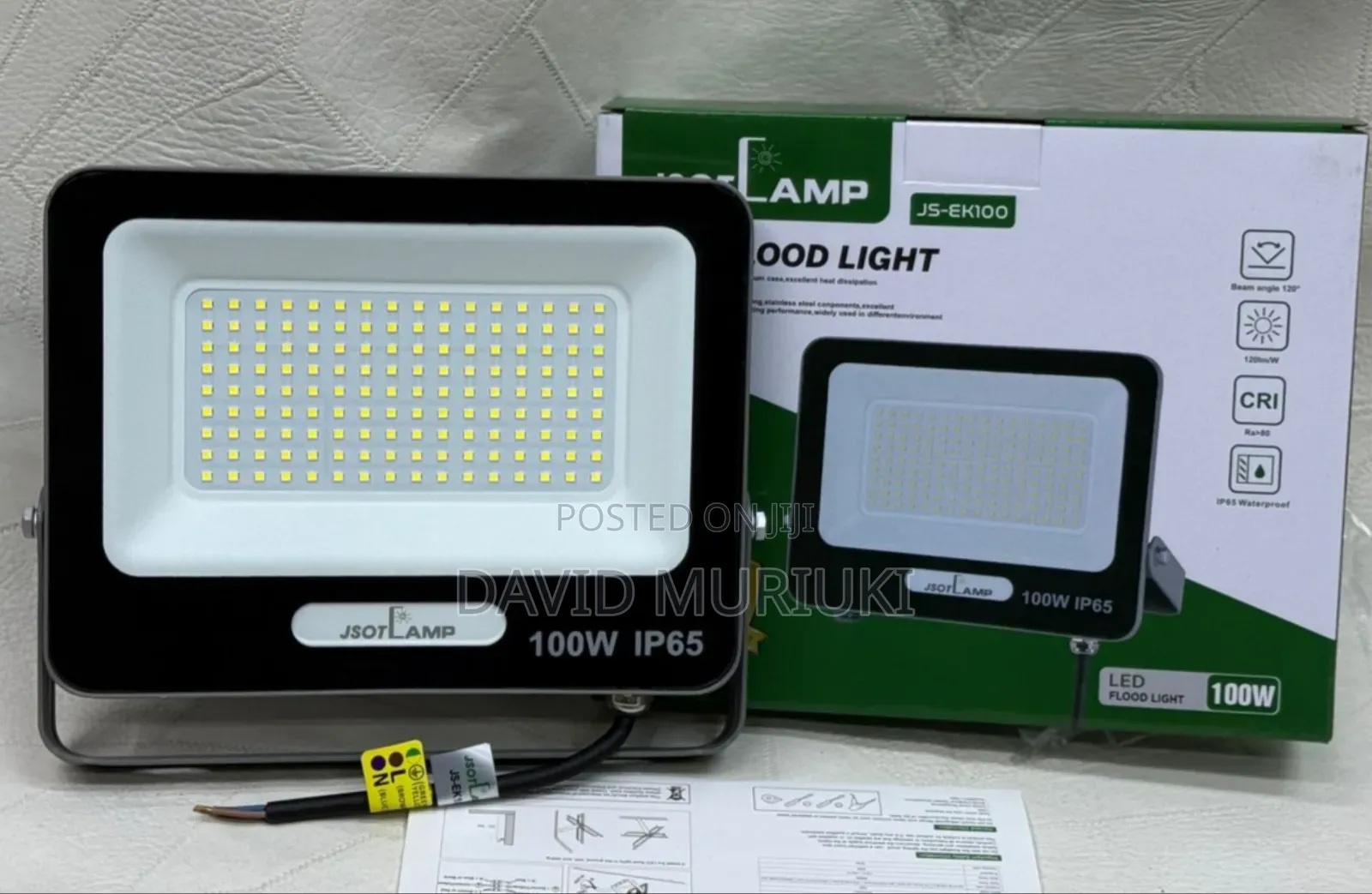 Quality Electric Floodlight Bright Energy Saving Floodlight 100wats