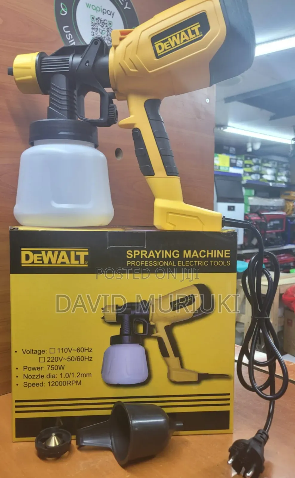 Spray Gun Dewalt 750watts