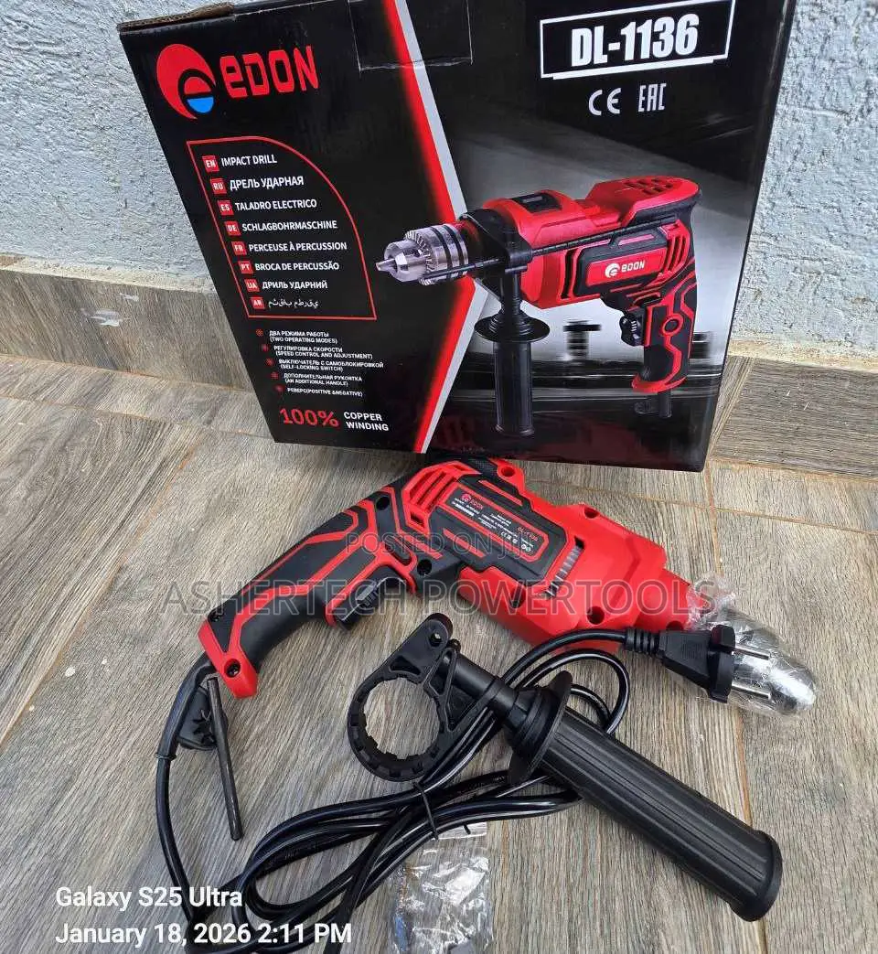 Edon Electric Drillid-Dl1136 1000w