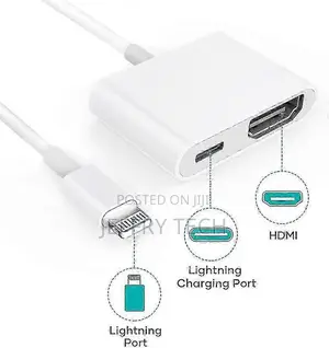 iPhone Lightning to Hdmi Adapter 1080p for iPhone iPad