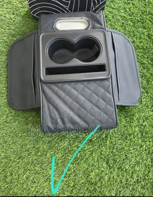 Car Armrest Cushion/ Car Center Armrest Storage Bag With Cup Holder