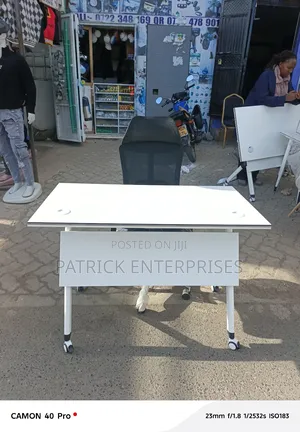 Impotent Modern Foldable Study Table/It Table + Ergonomic Office Chair