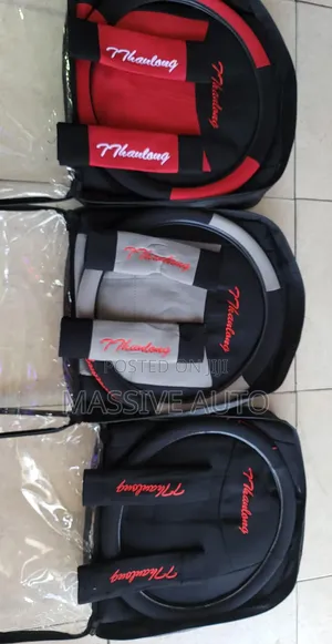Front And Rear Seat Cover/ A Set Of 5seater Fabric Car Seats Covers