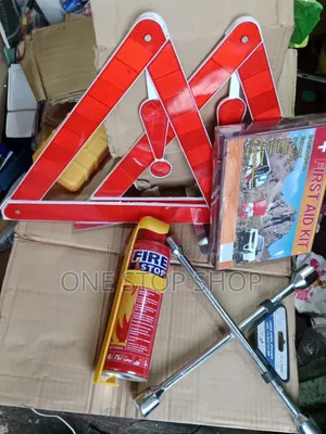 4x Ntsa Recommended Essentials Emergency Kit With Cross Spanner