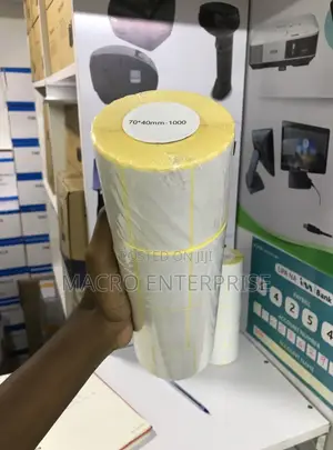 Multipurpose Thermal Labels 70x40mm - 1000 PCS for Barcode Printing