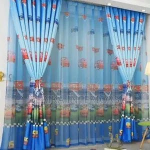 Curtains Cartoon Themed Curtains Environmental Friendly Germs Free