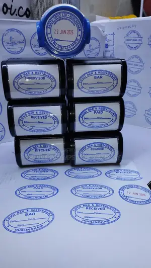 Plain Self Inking Rubber Stamps (Oval, Circular and Rectangular)