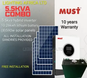 5.5kva - 10.26kwh Off-Grid Solar Package - Free Installation