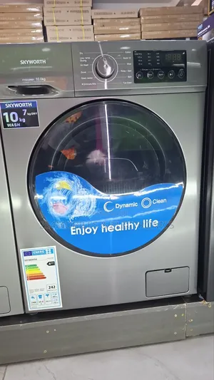 Skyworth F10215rby Front Load 10kg, Automatic Washer With 7kg Dryer