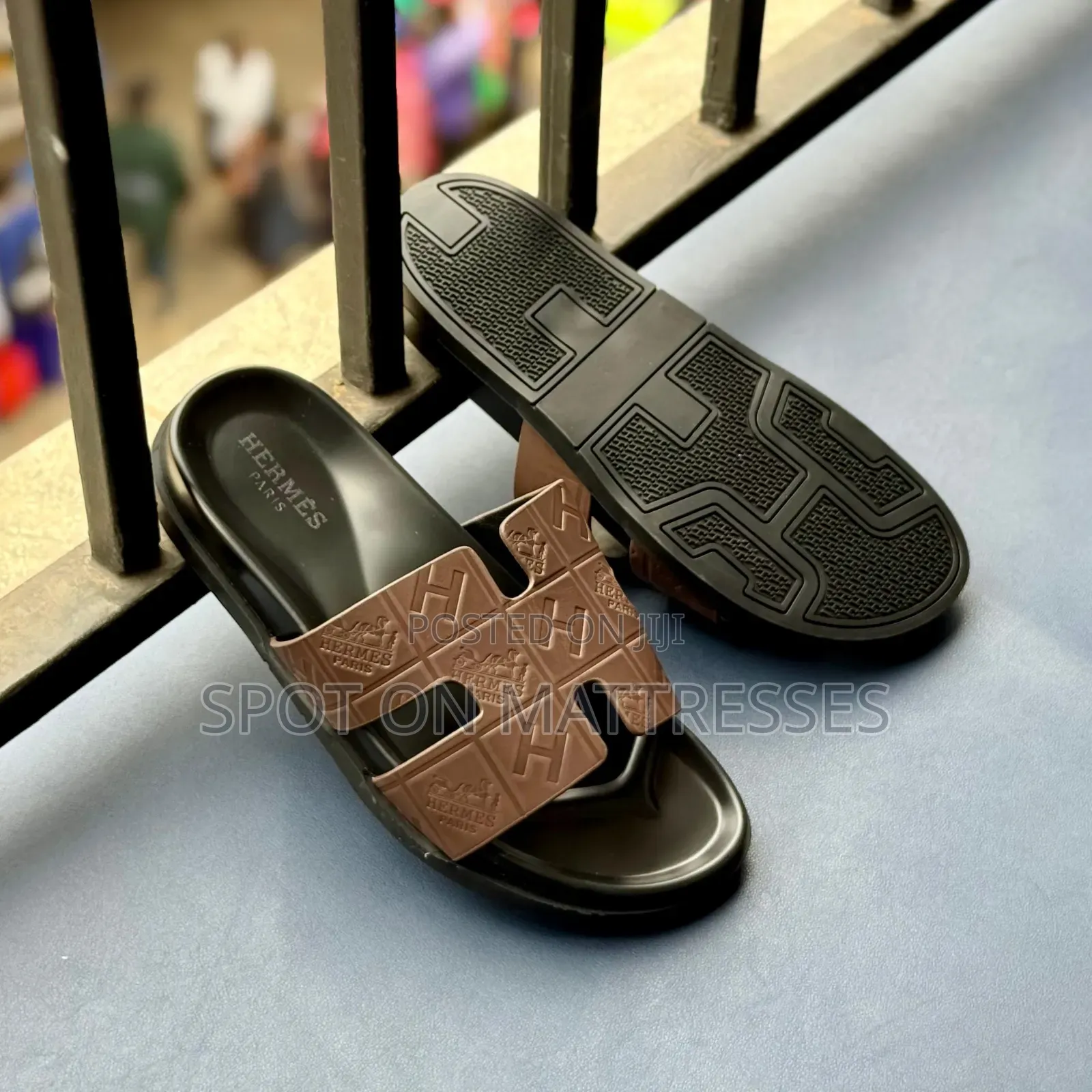 Classic Hermes Sandals For Men. Available Sizes 40-46.