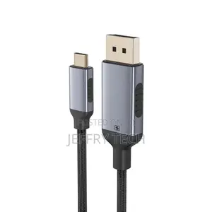 Type C to Dp Cable 8k60hz High Resolution Display Cord Usb C to Displ