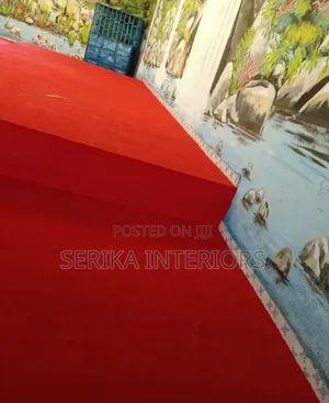 Red Heavy Vip Carpets Wall to Wall Carpets Environmental Friendly