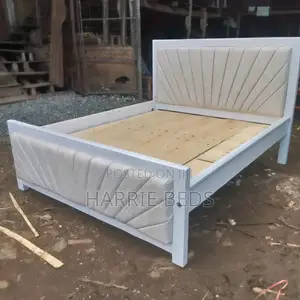 Cream White Mocket Bed 5 By6