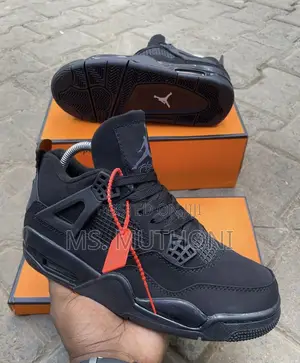 Nike Air Jordan 4 Retro Royalty , Black Cat ,Red Thunder
