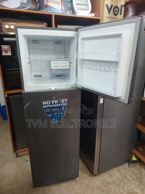 Mika 255l No Frost Double Door Fridge Mrnf255ds