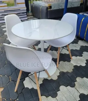 Balcony Table and Eames Chair