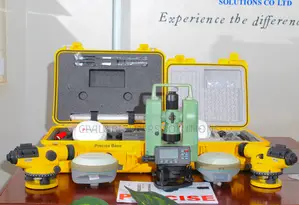 Construction Theodolite Tripod And Staff