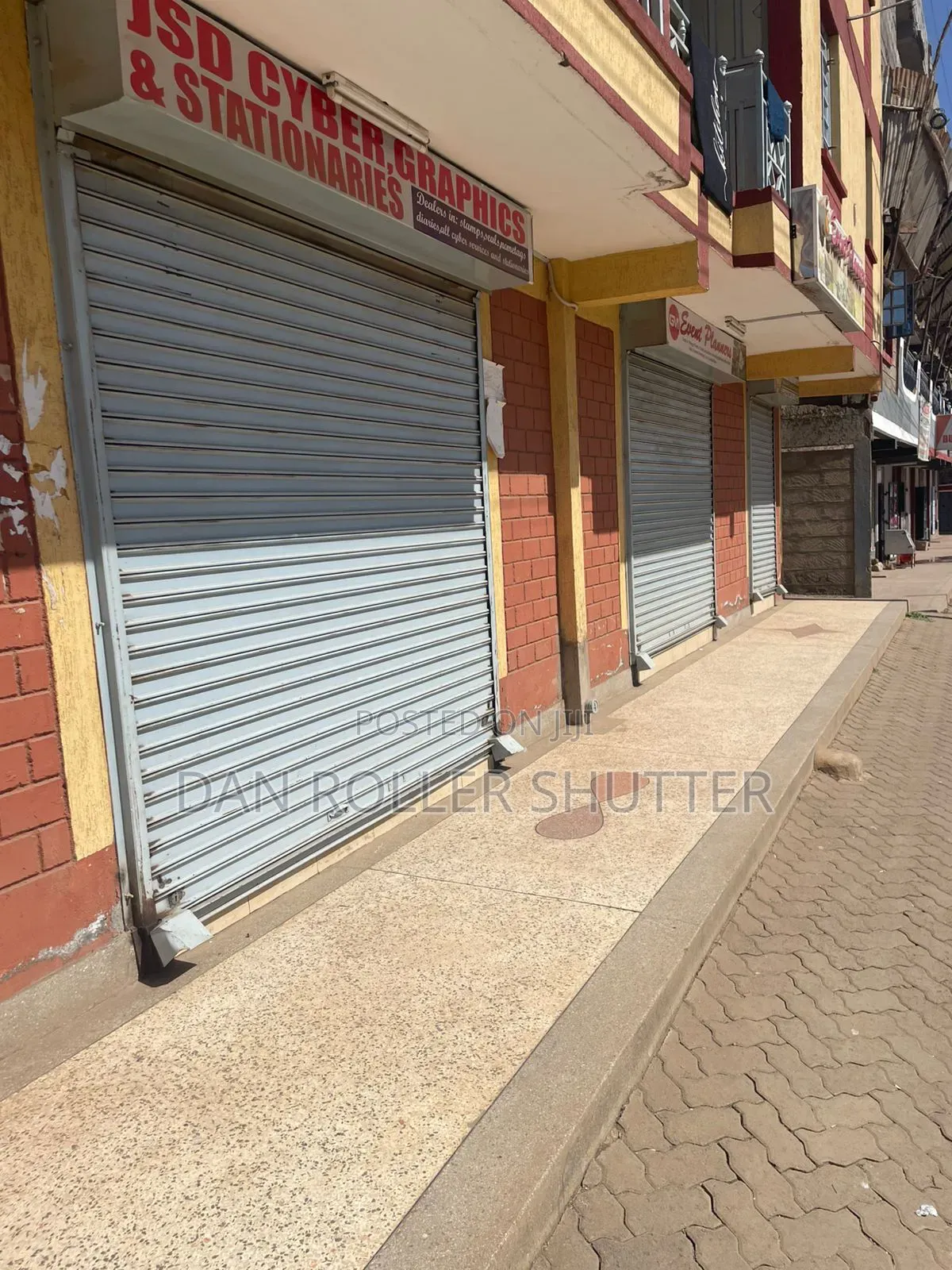 Shop Front Manual Roller Shutter
