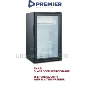 Premier 85 L Glass Door Display Fridge – Compact Commercial Cooler