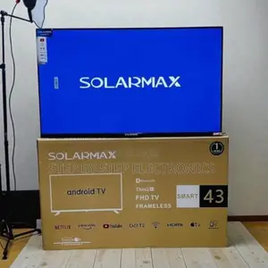 Solarmax 43 Inch Qled Smart Android Frameless Tv With Netflix Youtube