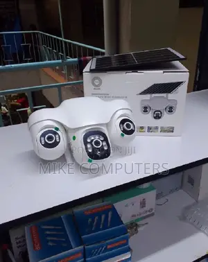 Triple Lense 4g Solar Camera+180 Watts