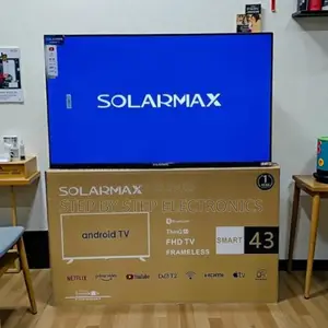 Solarmax 43 Inch Qled Smart Android Frameless Tv 1 Year Warranty