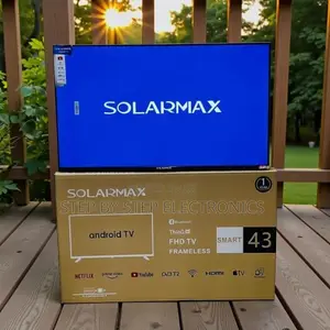 Solarmax 43 Inch Qled Smart Android Frameless Tv Digital Decoder