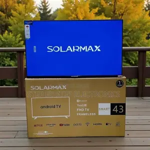 Solarmax 43 Inch Qled Smart Android Frameless Tv Wifi Support