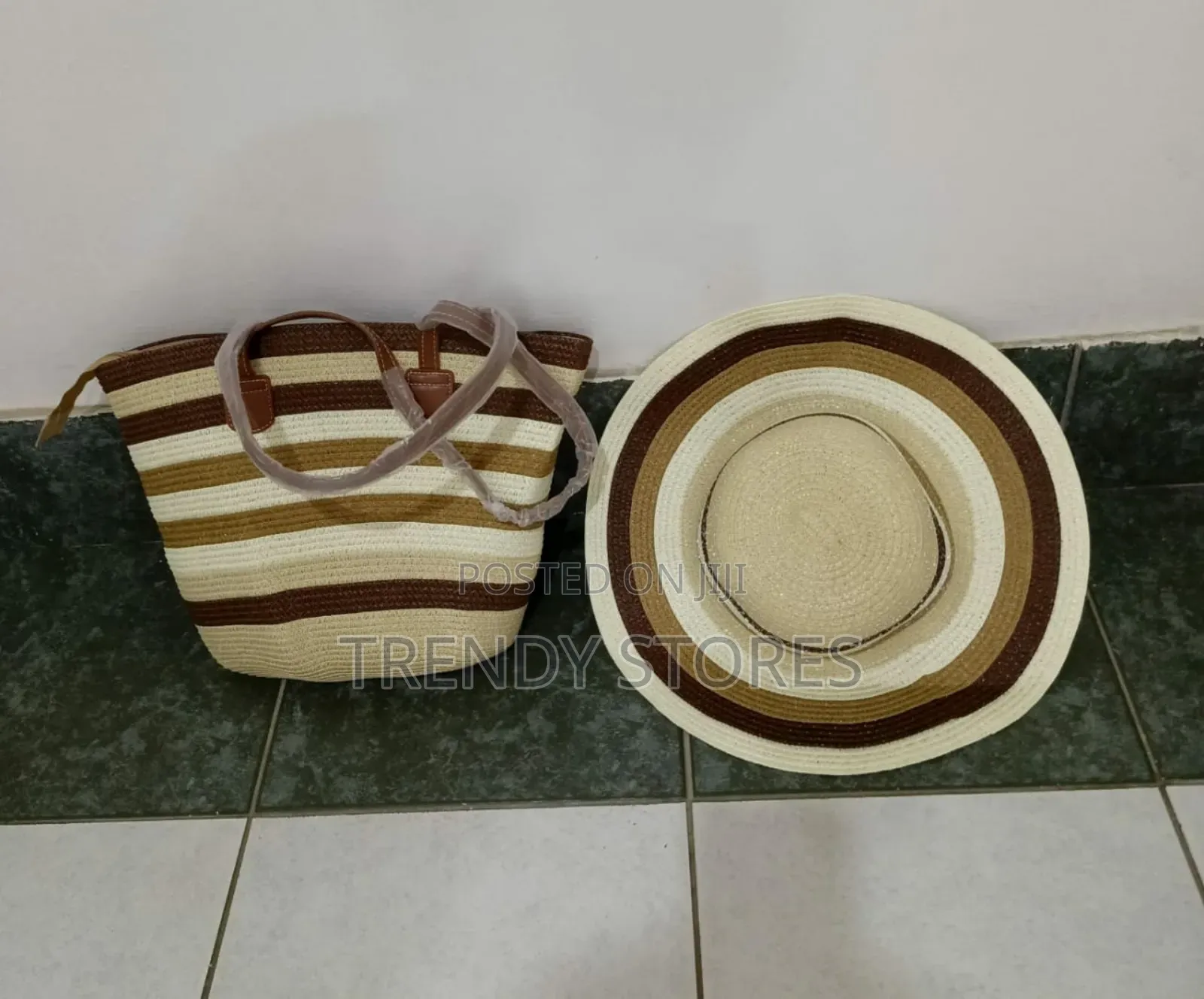 Woven Beach Bags And Hat