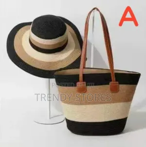 Woven Beach Bags And Hat