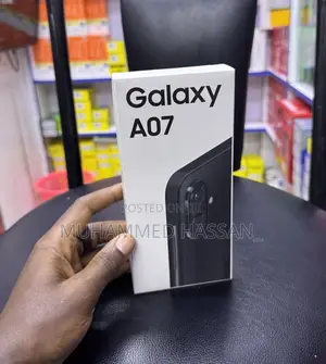 New Samsung Galaxy A07 128 GB Black
