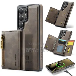 Dg.Ming Samsung Galaxy S25 Ultra 2-in-1 Wallet Case Detachable