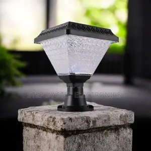 Outdoor Solar Led Post Lamp for Garden and Pathway Use