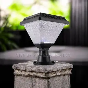 Energy Saving Solar Outdoor Post Lamp With Bright Led