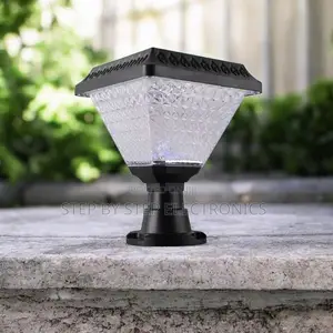 Solar Led Garden Post Lamp With Automatic Night Lighting