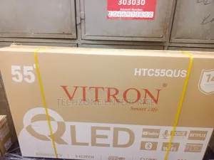 Vitron 55 Inch Qled HTC-55qus Flameless Tv 