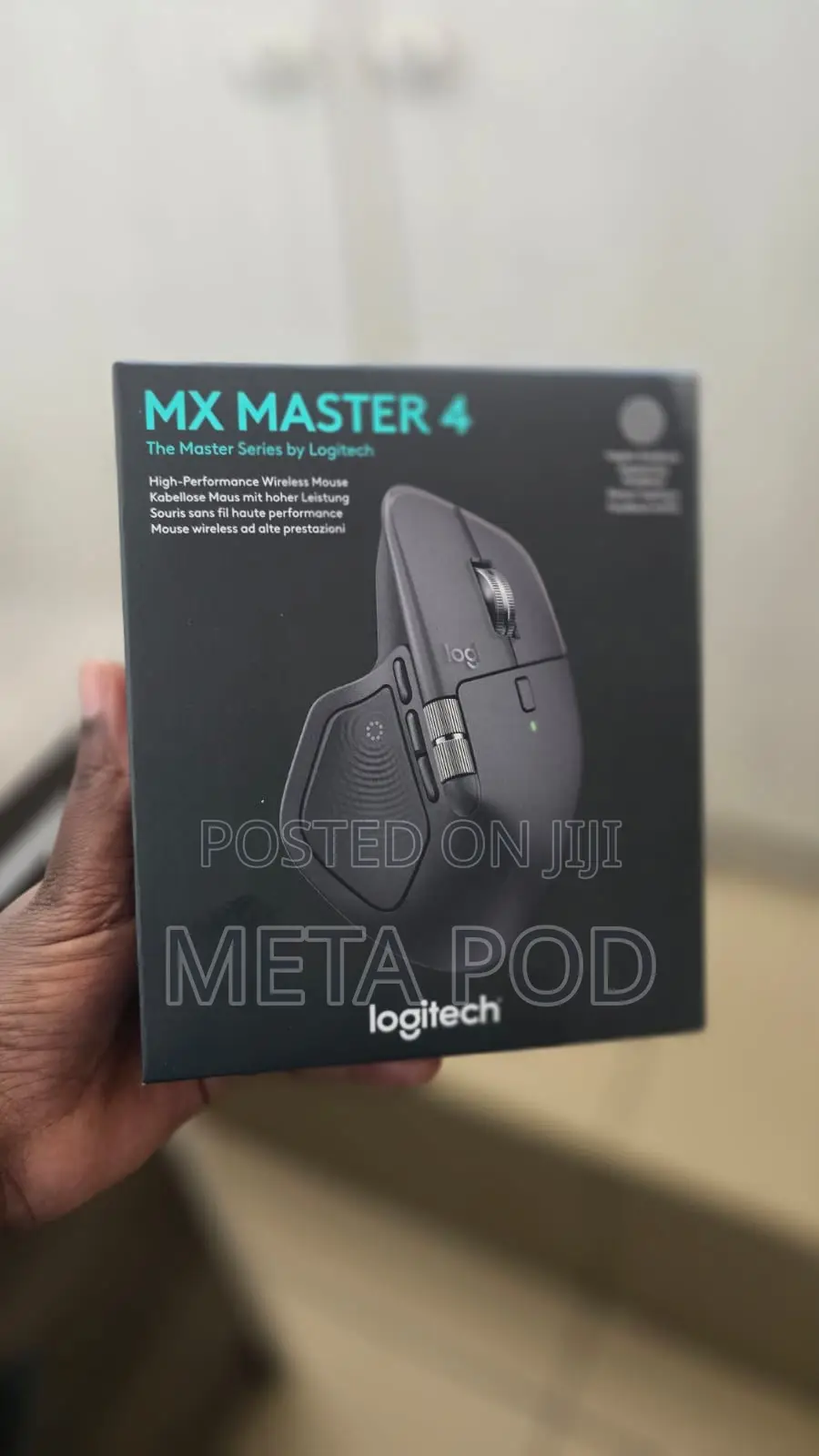 Logitech Mx Master 4 Ergonomic Wireless