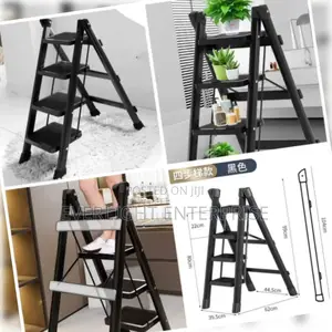 4 Step Household Folding Ladder