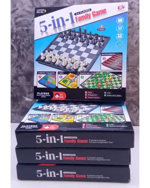 5 in 1 Board Game