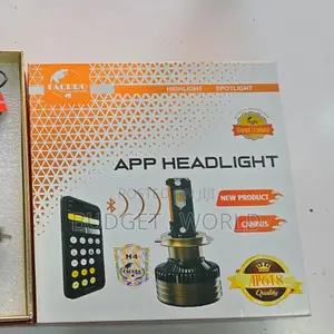 Car Led Headlight Bulb Ap-416 H4 With App for Changing Colours