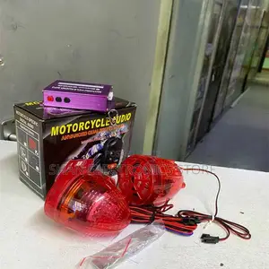 Stereo Speakers Mp3 Usb Waterproof Bluetooth Motorcycle Audio
