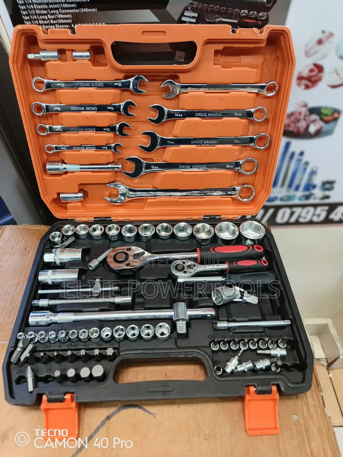 82 PCS Socket Spanner Set/82pcs