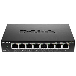 D-Link 8 Port Poe Gigabit Smart Managed Switch – DGS-F1100-10ps-E/B