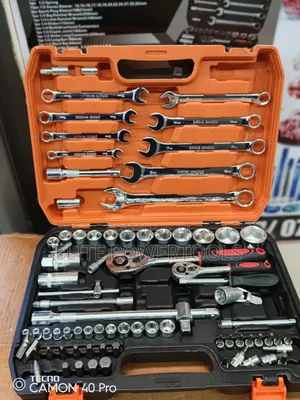 Chrome Outo Spanner Set 82 Pcs Socket Wrench
